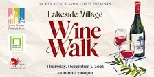 Wine Walk in Lakeside Village