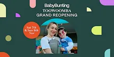 Baby Bunting Toowoomba: Grand Reopening Celebration Weekend | Free Event