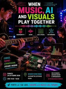 When Music, AI and Visuals Play Together