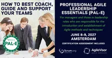 Certified Training | Professional Agile Leadership (PAL-E)