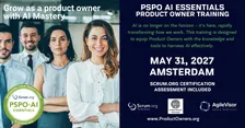 Product Owner - AI Essentials (PSPO-AIE). A Scrum.org Certified Training.