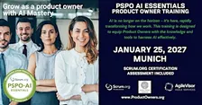 Product Owner - AI Essentials (PSPO-AIE). A Scrum.org Certified Training.