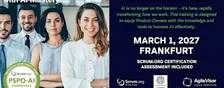 Product Owner - AI Essentials (PSPO-AIE). A Scrum.org Certified Training.