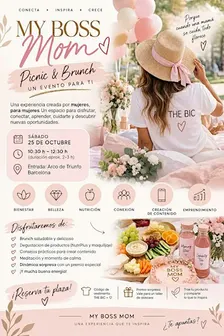 Brunch para mamás:  MY BOSS MOM | The Women’s Picnic Experience