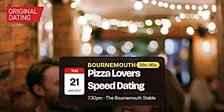 Pizza Lovers Speed Dating in Bournemouth @ The Bournemouth Stable | 30s-40s