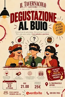 Degustazione al buio: mettiti alla prova!