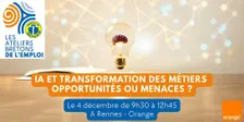 IA et transformation des métiers : opportunités ou menaces ?