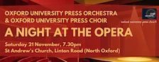 A NIGHT AT THE OPERA | OUP Orchestra and OUP Choir