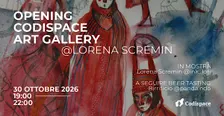 Opening Codispace Art Gallery @ink_lori