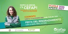 Scuola Aperta CeFAP 2026 - Laboratorio "Festa del Ringraziamento"