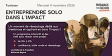 Entreprendre en solo dans l'impact avec Freelance for Good