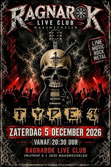 TYPE 1 | Rock-Metal @RAGNAROK LIVE CLUB,B-3630 MAASMECHELEN