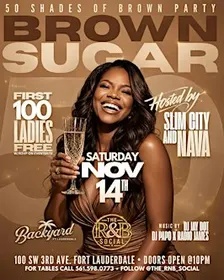 Saturday Nov.14 The R&B Social Presents Brown Sugar 50 Shades Of Brown