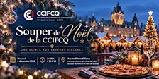 Souper de Noël de la CCIFCQ - Une soirée aux saveurs d'Alsace