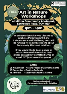 Art In Nature Workshop - Festive Garlands