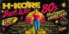 H-KORE Back to the 80s : Halloween Lagree