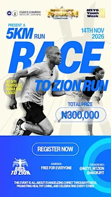 RACE TO ZION 5KM RUN