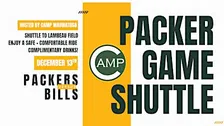 CAMP BAR SHUTTLE | PACKERS VS BILLS | 12.13