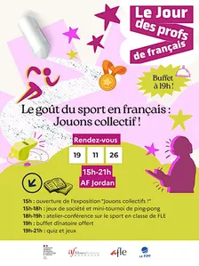 Journée du professeur de français 2026