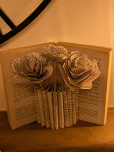 Stress Busting Creative Workshop- Book Folded Decorations