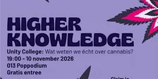 HIGHer Knowledge UNITY COLLEGE Cannabis