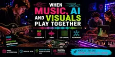 When Music, AI and Visuals Play Together
