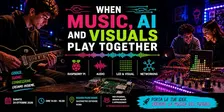 When Music, AI and Visuals Play Together