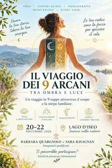 Il Viaggio dei 9 Arcani - tra ombra e luce