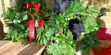 Festive Wreaths at Kingfisher Barn