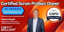 Certified Scrum Product Owner® (CSPO®)  |  Cincinnati, OH  |  Aaron Kopel