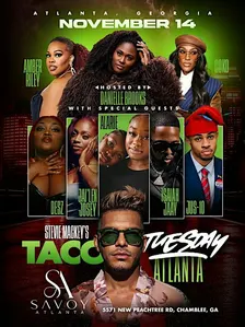 Taco Tuesday in ATLANTA- Stevie Mackey & Friends