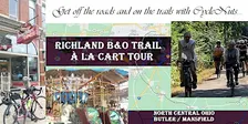 Mansfield Richland B&O Trail - Smart-guided Day or Overnight Camping Tour