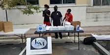 Pizza Party for homeless In Atlantic City