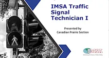 IMSA Traffic Signal Technician Level 1 Certification Program