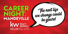 Keller Williams Realty Services Career Night In Mandeville via ZOOM!