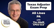 Exam Prep for Texas All Lines and Public Adjusters In person Class
