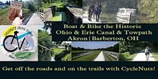 Akron|Barberton, OH - Boat & Bike the Historic Ohio & Erie Canal & Towpath