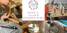 Make a silver spinner ring - jewellery making workshop.