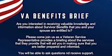 VA Benefits Briefing
