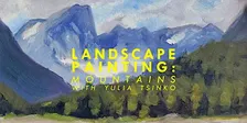 Landscape Painting Techniques: Mountains