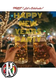 Krush Brau New Years Eve Party - Free Admission - Reserve Now!