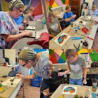 Full Process Home Studio Beginner Stained Glass Art Class