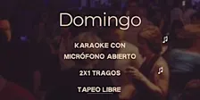 DOMINGO DE JUEGOS Y KARAOKE CON MICROFONO ABIERTO