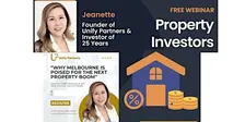 FREE ONLINE WEBINAR Melbourne Property Outlook TO BUY or RENT in Melbourne?