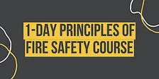 1-Day Award in the Principles of Fire Safety (RQF) (Wales) Course – Level 2