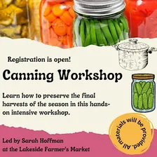 Canning Workshop