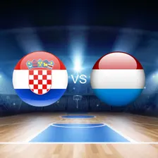 Croatia Vs Netherlands Fiba Basketball World Cup 2027 European Qualifiers