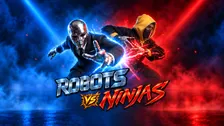 SUPER CR3W Presents: ROBOTS vs NINJAS
