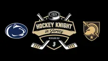 Hockey Knight In Jersey - Penn State v Army