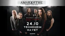UTSOLGT! AMARANTHE – Nordic Tour 2026
